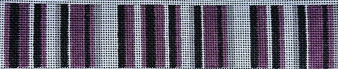 College Stripes Purple/Black/Gray/White (Chris Lewis)