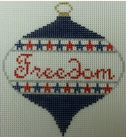 Freedom Bauble w/Stars on Navy (Chris Lewis)