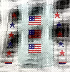 Sweater/5 Flags on Blue w/Star Sleeves (Chris Lewis)