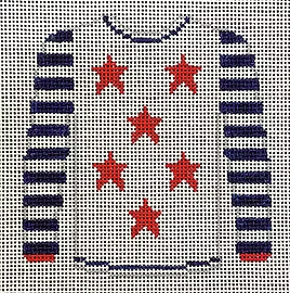 Sweater/Red Stars on White (Chris Lewis)