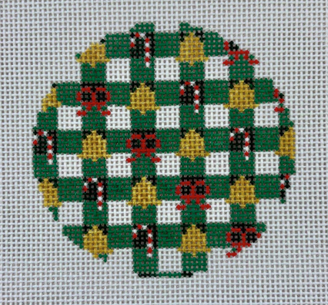 Christmas green gingham (Enriched Designs)