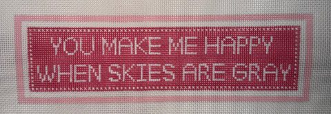 You make me happy..... / Pink (Enriched Designs)