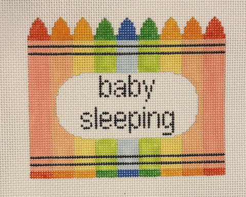 Baby Sleeping Crayons/Rainbow (Enriched Designs)