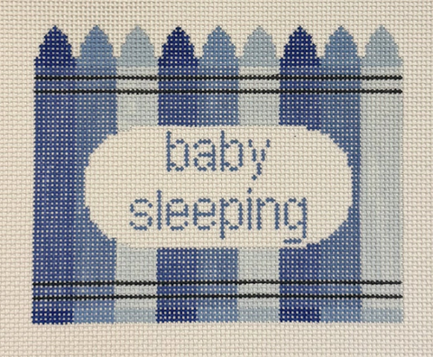 Baby Sleeping Crayons/Blue (Enriched Designs)