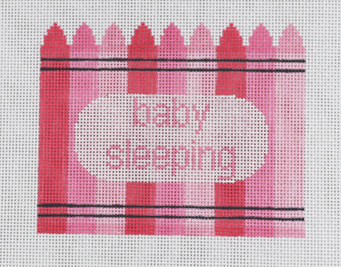 Baby Sleeping Crayons/Pink (Enriched Designs)