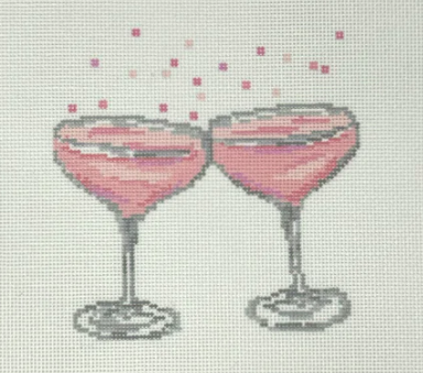 Champagne Cheers (Stitchtent)