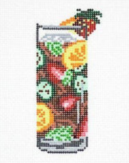 London Tennis Competition Cocktail/Pimm's Cup (Morgan Julia Designs)
