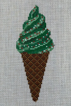 Christmas Tree Cone (Susan Roberts Needlepoint)