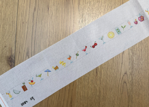 Cocktail Belt (Susan Roberts Needlepoint)