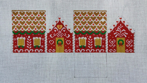 Gingerbread Lace/3D Gingerbread House (Susan Roberts Needlepoint)
