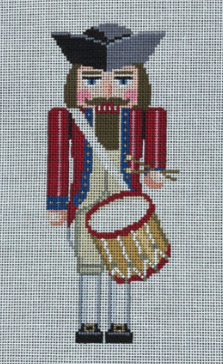 Nutcracker - Liberty Drummer (Susan Roberts Needlepoint)