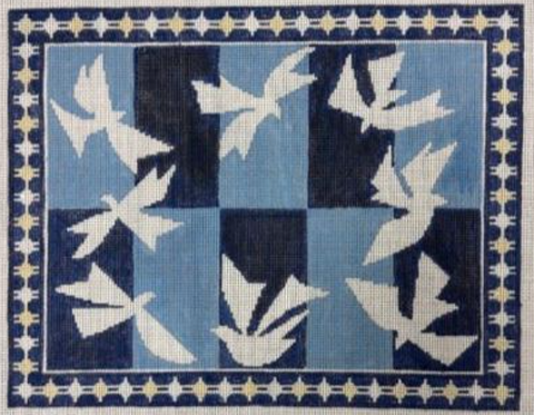 Doves of Peace Tallis (Susan Roberts Needlepoint)