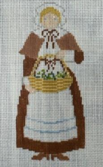 Pilgrim/Female (Susan Roberts Needlepoint)