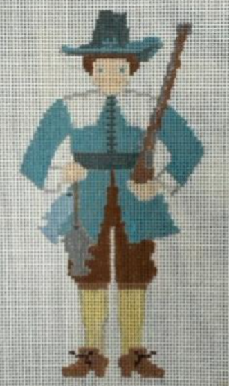 Pilgrim/Male (Susan Roberts Needlepoint)