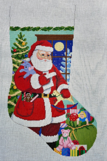 Santa's Toy Bag for Girls Stocking (Susan Roberts)