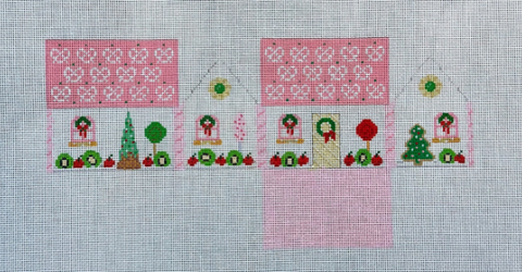 Kiwi & Cherry/3D Gingerbread House (Susan Roberts Needlepoint)