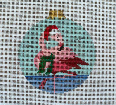Santa Flamingo - 13M (Susan Roberts)