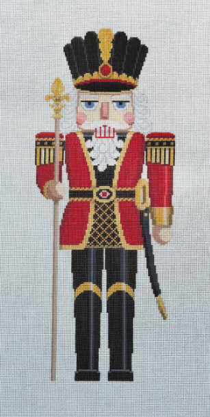 Nutcracker - Royal Guard Stand-Up (Susan Roberts Needlepoint)