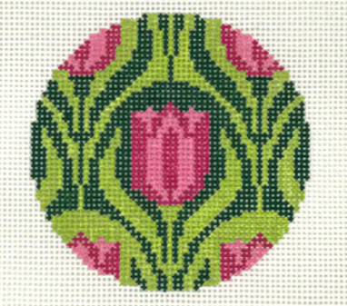 Art Nouveau Tulip 13 (Stitchtent)