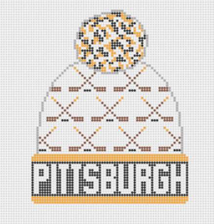Beanie - Pittsburgh Hockey (Lauren Bloch Designs)