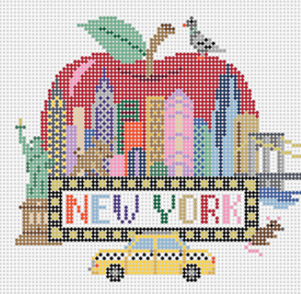 New York Big Apple (Lauren Bloch Designs)