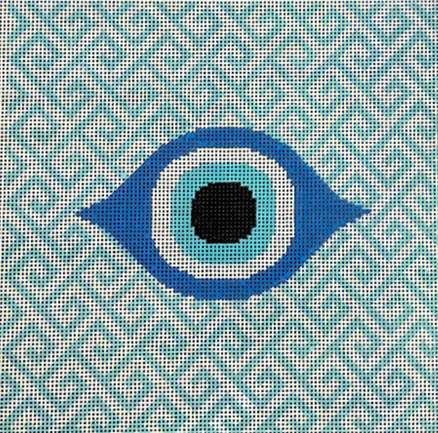 Evil Eye on Greek Key (Chris Lewis)