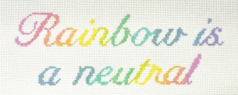 Rainbow is a Neutral/Pastels (Stitchtent)