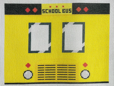 School Bus w/Frame Wallet Size (KCN Designers)