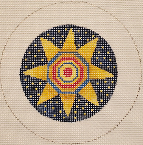 Button Cover - Sol (Patty Paints)