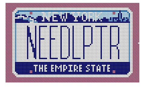 Mini License Plate - New York (Starke Art Designs)