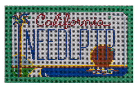 Mini License Plate - California (Starke Art Designs)