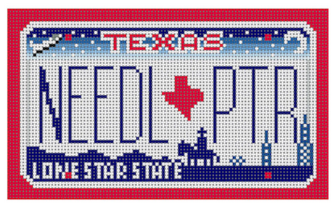 Mini License Plate - Texas (Starke Art Designs)