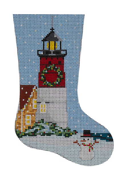 Nauset Lighthouse Mini Stocking (Starke Art Designs)
