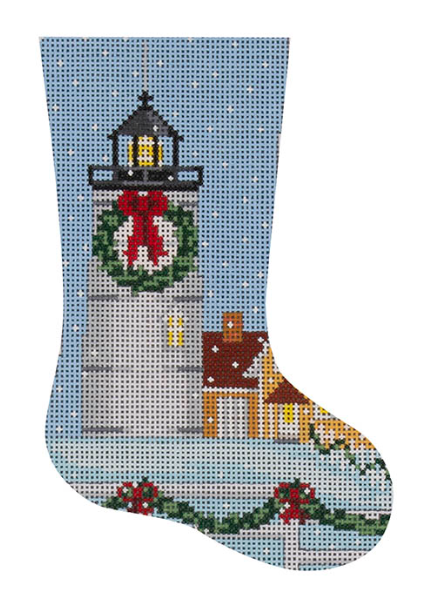 Nobska Lighthouse Mini Stocking (Starke Art Designs)