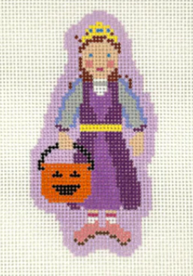 Trick or Treaters - Girl Toddler Princess (Stitchtent)