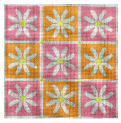 Daisy Pillow/Pink and Orange - 18M (Kristine Kingston)
