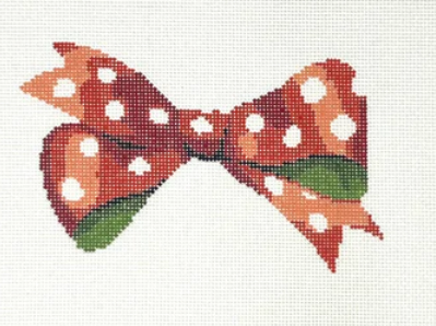 Polka Dot Bow (Stitchtent)