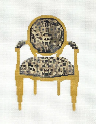 Leopard Chair(Stitchtent)