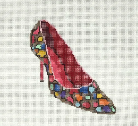 Suede Rene Heel (Stitchtent)