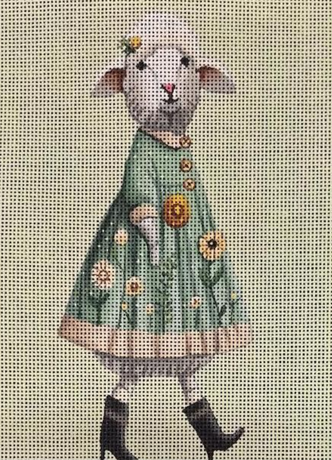 Garden Lamb (Mindys Needlepoint)