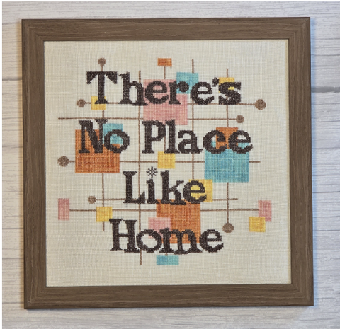 No Place Like Home (Wildflower Stitching)