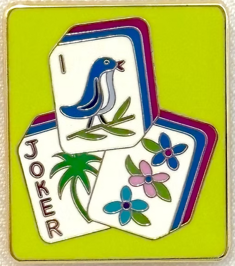 Needle Minder Mahjong Tiles/Chinoiserie (Kate Dickerson)