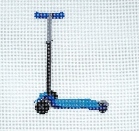 Blue Scooter (Stitchtent)