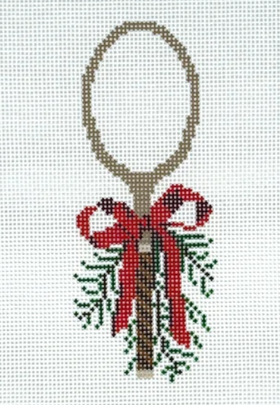 Christmas Tennis Racket (Stitchtent)