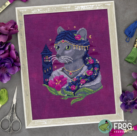 Purrsinette (Fine Frog Stitching)