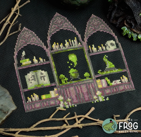 Witchy Workspace (Fine Frog Stitching)