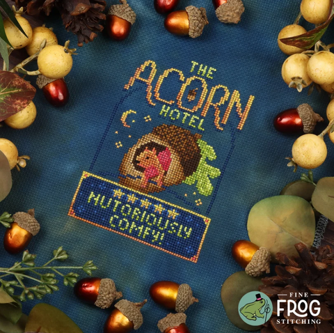 Acorn Hotel (Fine Frog Stitching)