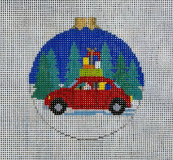 VW Shopping (Susan Roberts Needlepoint)