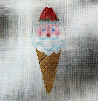 Santa Cone (Susan Roberts Needlepoint)