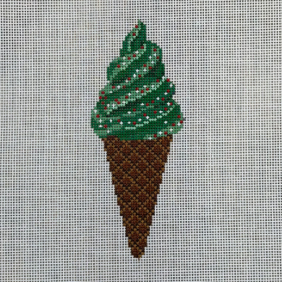 Christmas Tree Cone (Susan Roberts Needlepoint)